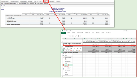 Payroll Reports