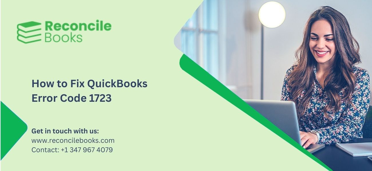 Error Code Book How to Fix QuickBooks Error Code 1723 - Reconcilebooks